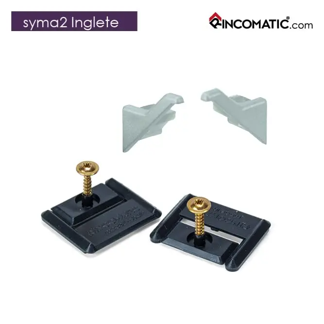Set of End Caps Metal Syma2 Inglete